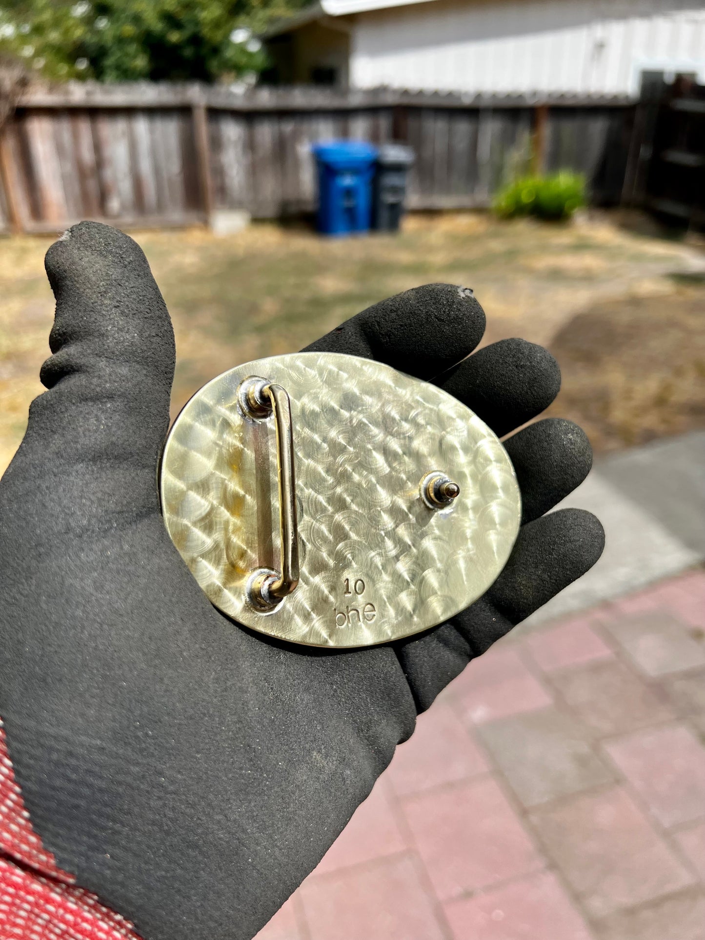 Solid Brass Belt Buckle