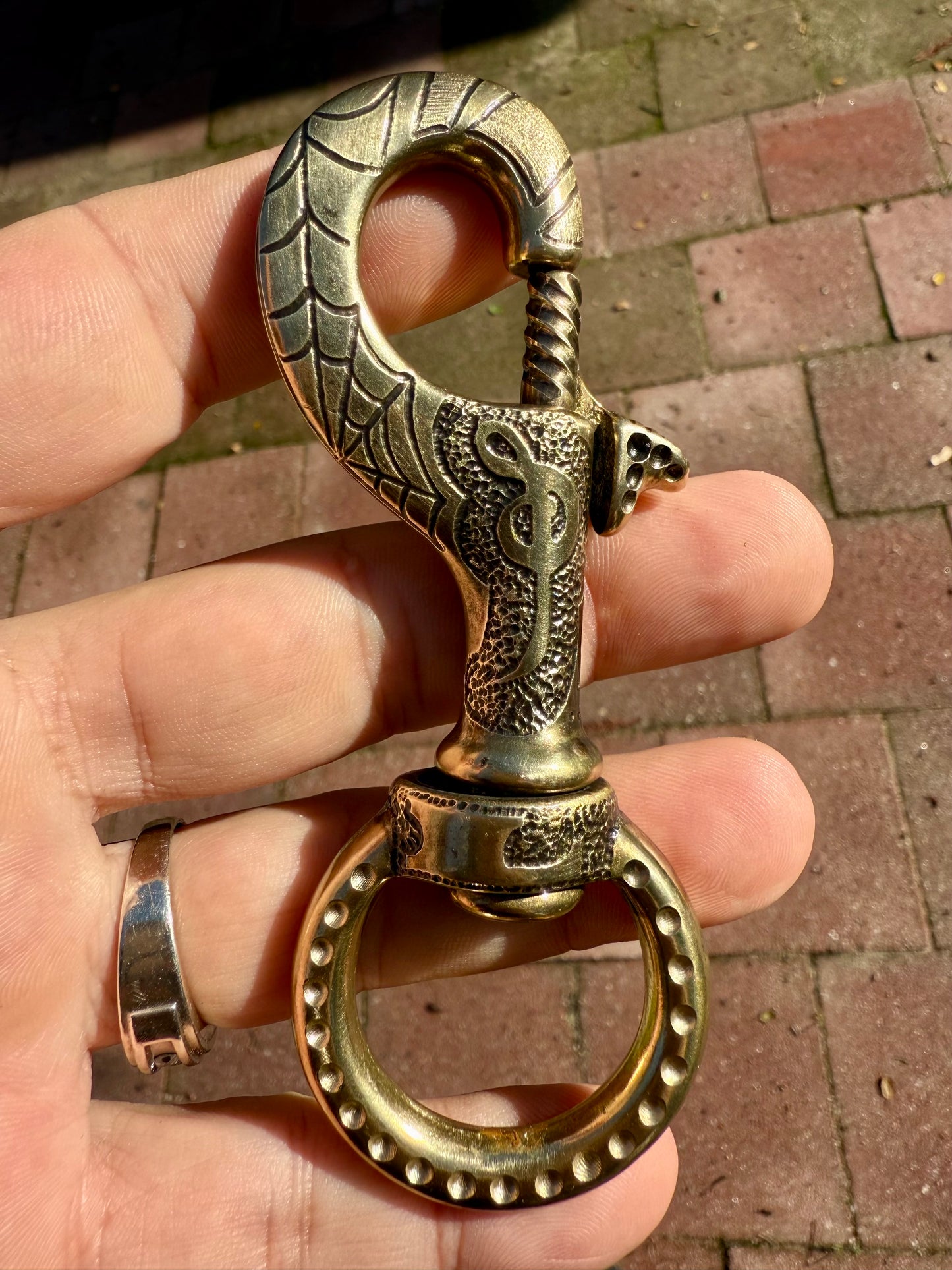 Custom Engraved Brass Clip™️