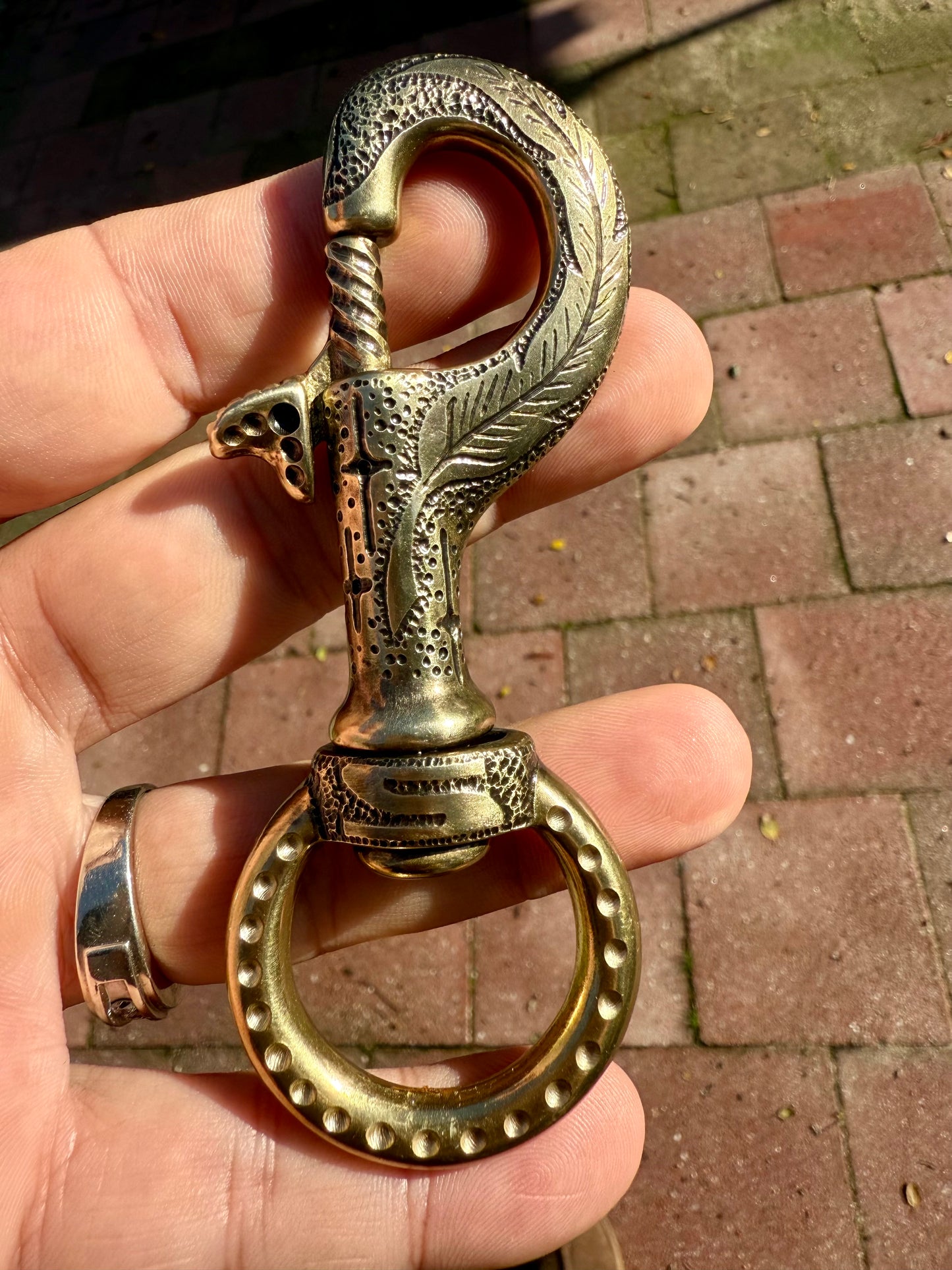 Custom Engraved Brass Clip™️