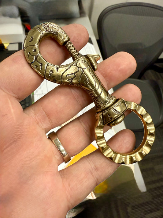 Custom engraved Brass clip™️